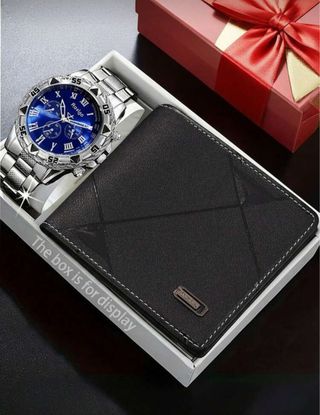 reloj hombre y cartera