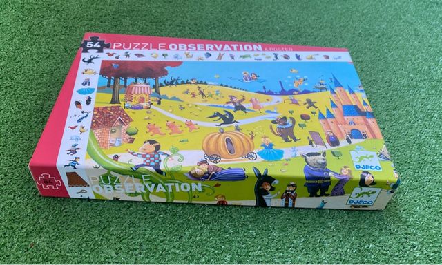 Puzzle Djeco 54 piezas Cuentos + Póster