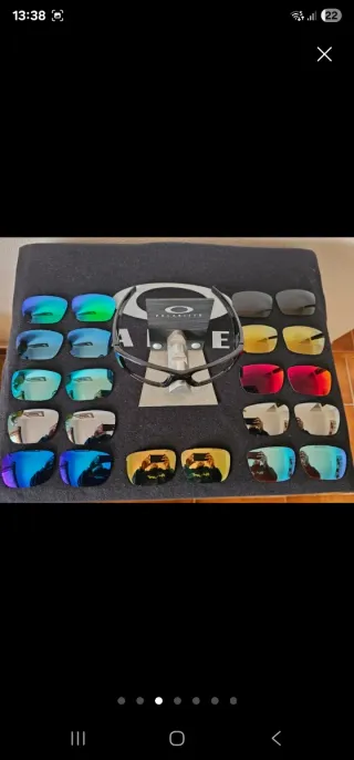 Gascan Oakley Matte Black Original.