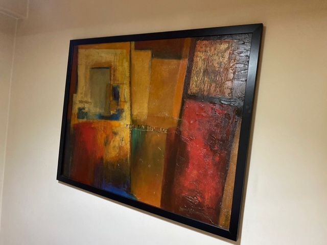 Cuadro abstracto moderno