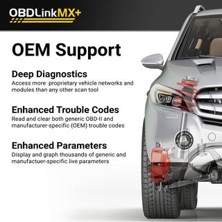 OBDLink MX+ Herramienta Diagnóstico Coche