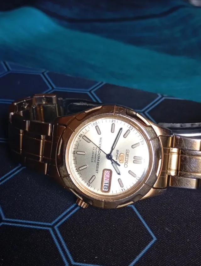 Reloj Seiko 5 Sports Automático 23 Joyas