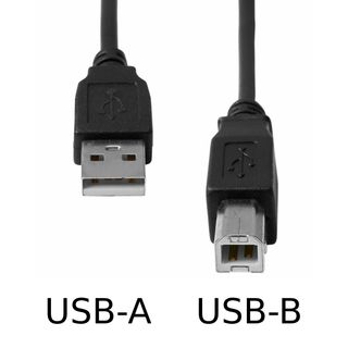 CAVO USB 2.0 TYPE A/B 1.5M NERO