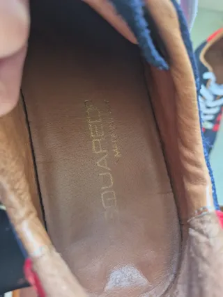 Zapatillas Dsquared2 Azul y Rojo