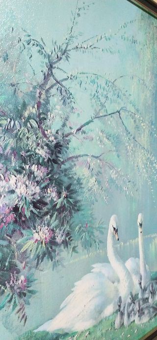 Litografía Original Vernon Ward.