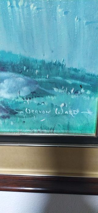 Litografía Original Vernon Ward.