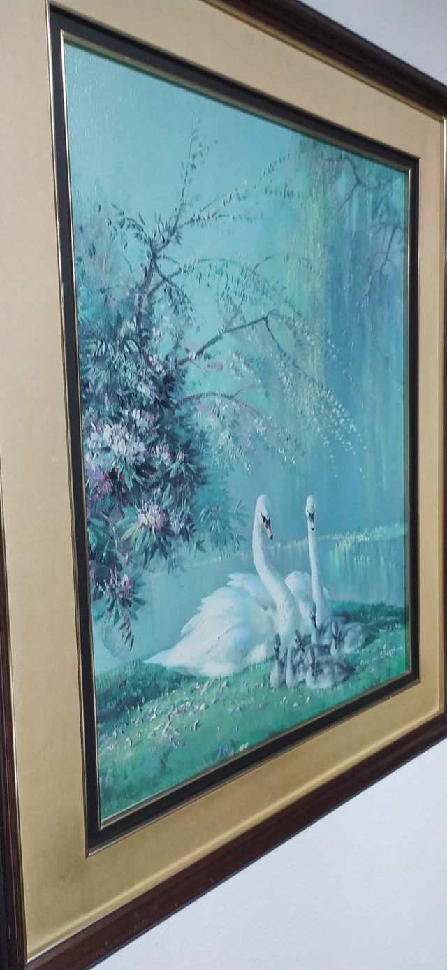 Litografía Original Vernon Ward.