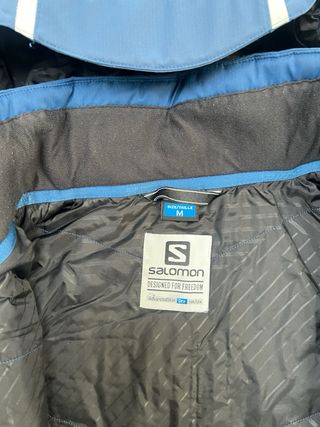 Chaqueta Salomon Talla M Azul