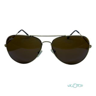 Gafas de Sol Ray-Ban Aviator RB3025 Marrón Dorado
