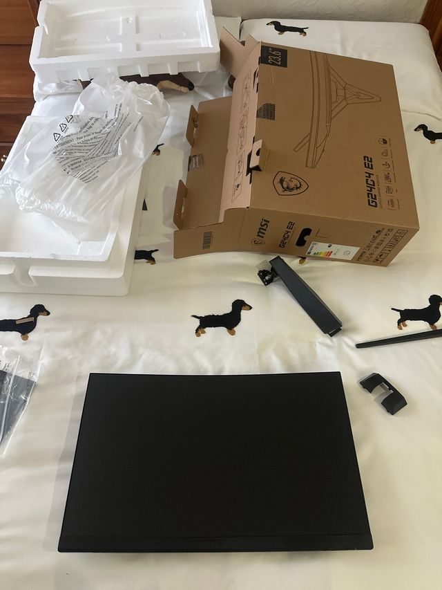 Monitor da gioco curvo MSI G24C4 E2 in perfette condizioni