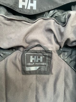 Chaqueta Helly Hansen Talla L Negra y Gris