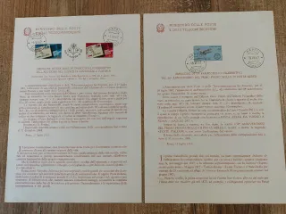 Bollettini illustrativi Poste Italiane 1967