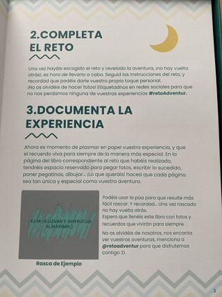 Caja Libro “Reto Adventur” Edición Parejas