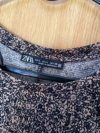 Vestido Stradivarius estampado