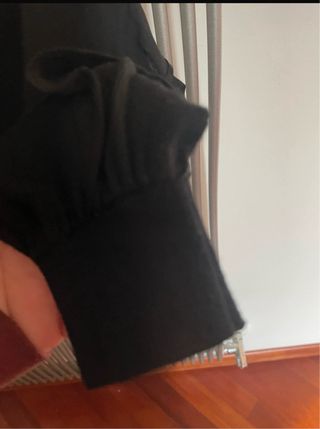 Maglione Warehouse nero con volant taglia XS