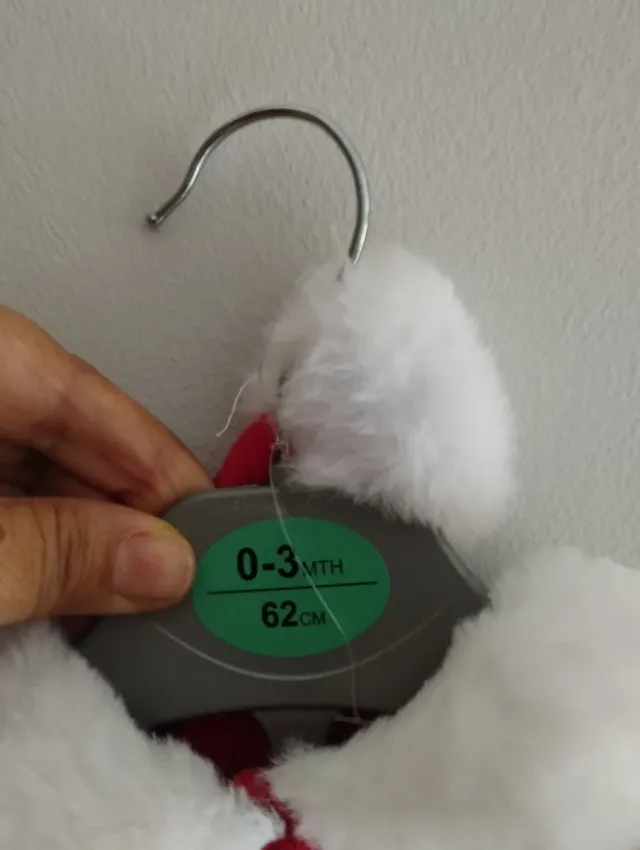 Papá Noel Bebé 3 meses