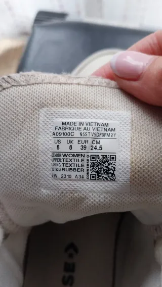 Converse suela gruesa talla 39