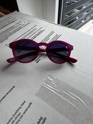 Occhiali da sole rosa/viola