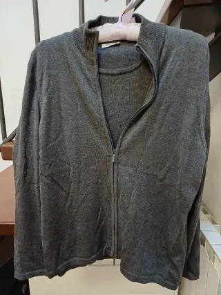 Twin set pura lana vergine grigio