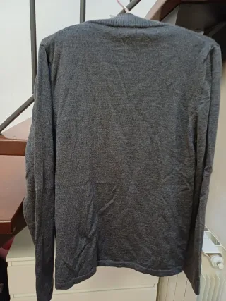 Twin set pura lana vergine grigio