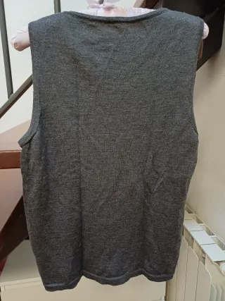 Twin set pura lana vergine grigio