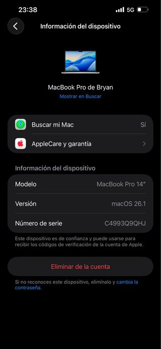 MacBook Pro M3 Silver 14 pulgadas