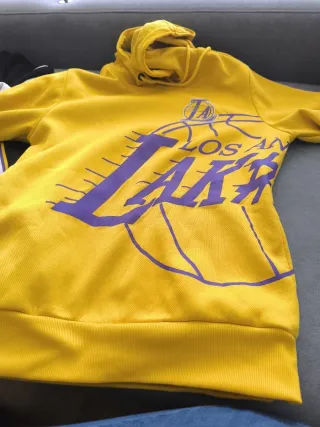 Sudadera Lakers Amarilla y Morada