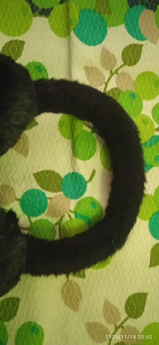 Paraorecchie unisex neri