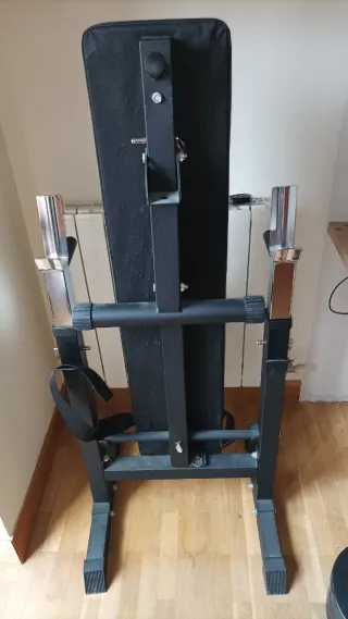 Banco de press banca y mancuernas