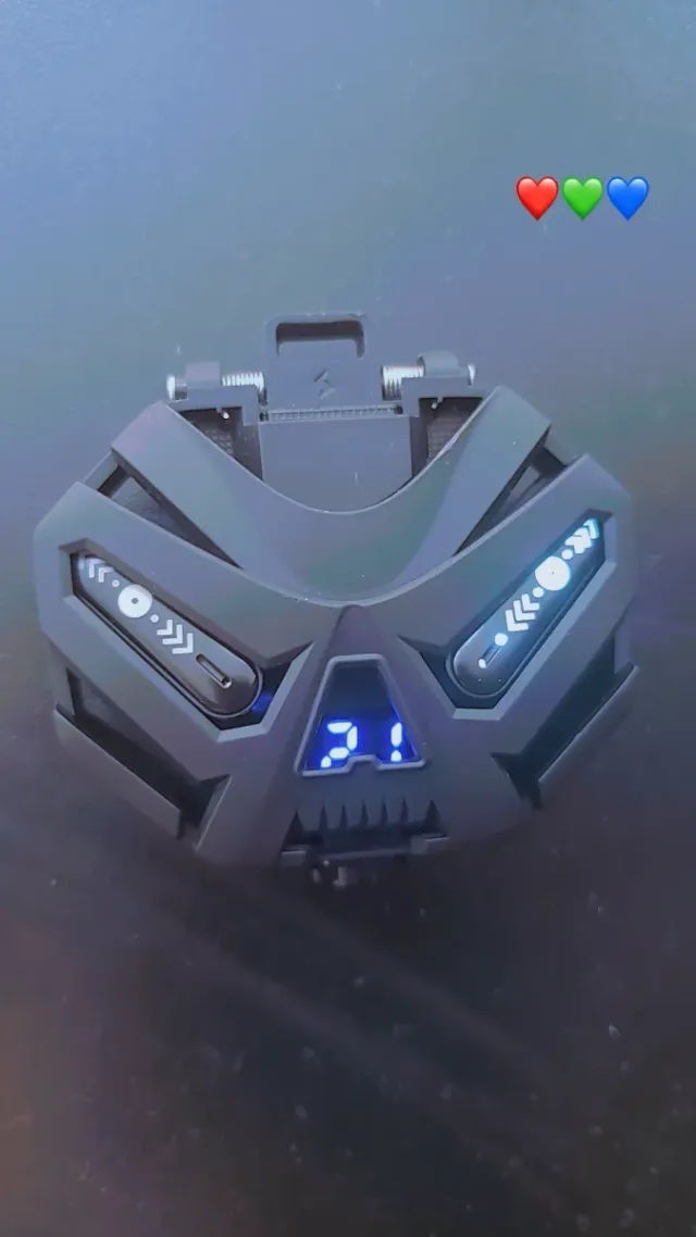 Auriculares Gaming Negro y iluminación