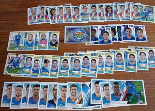 202 cromos GETAFE CF. Lote