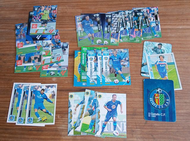 202 cromos GETAFE CF. Lote