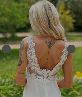 Vestido de novia sin estrenar y con etiqueta