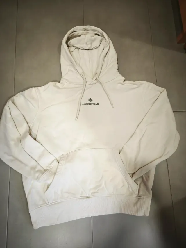Sudadera Springfield Beige