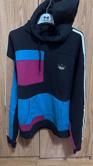 Felpa Adidas Patchwork Multicolore