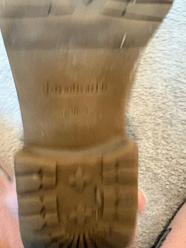 Botas serraje marrón talla 36