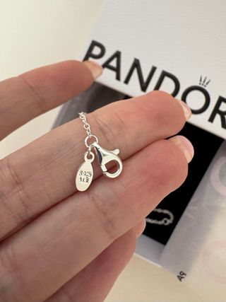 Cadena Pandora Plata Ajustable