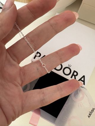 Cadena Pandora Plata Ajustable