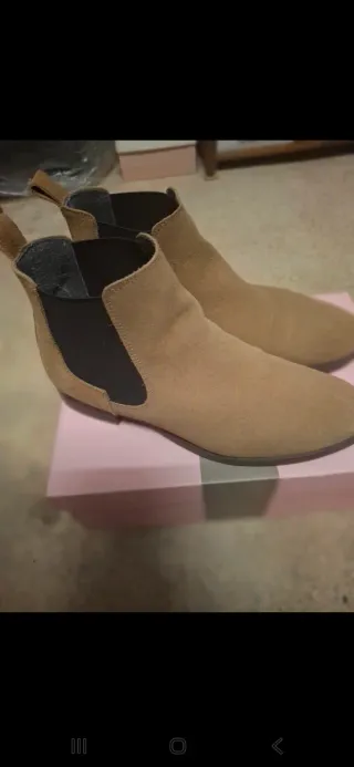 Botas de senhora em pele novas,artigo nacional