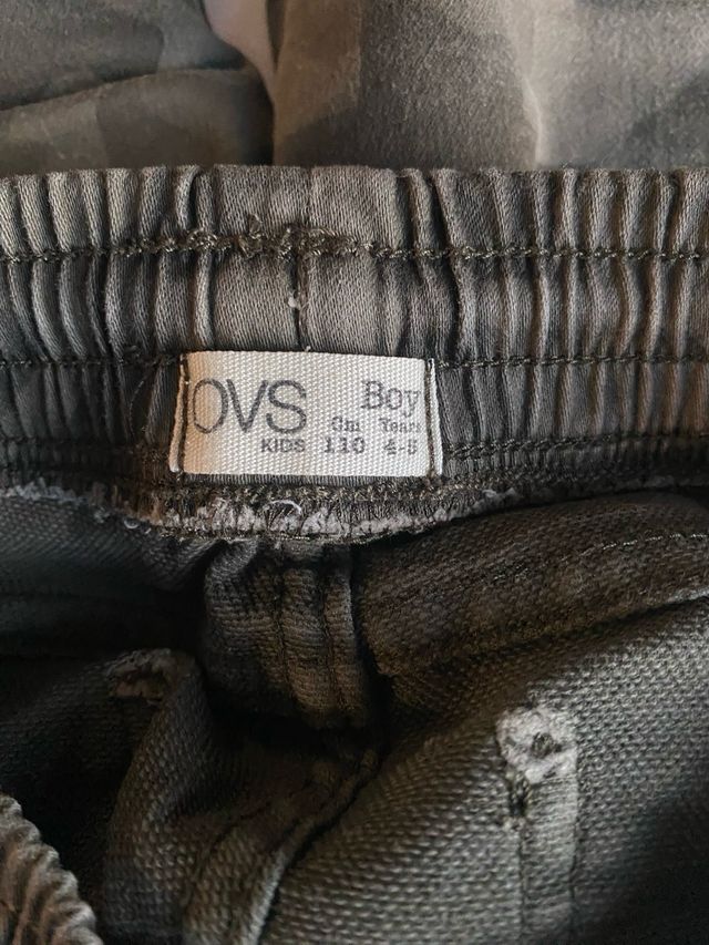 Pantaloni mimetici bambino 4/5 anni