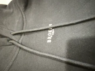 Sudadera Broken Oslo Negra