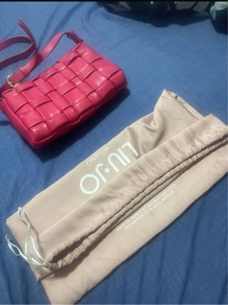 Borsa Liu Jo tracolla intrecciata oro