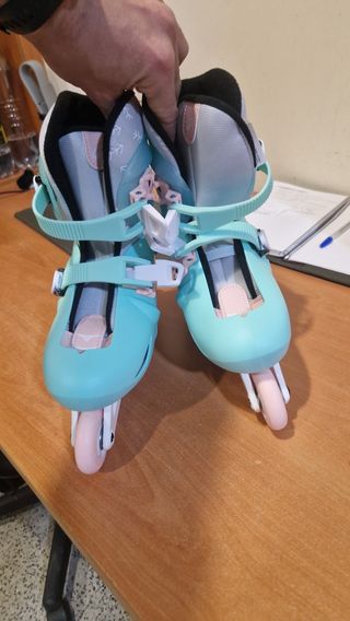 Patines Oxelo Play 5 Menta Niños