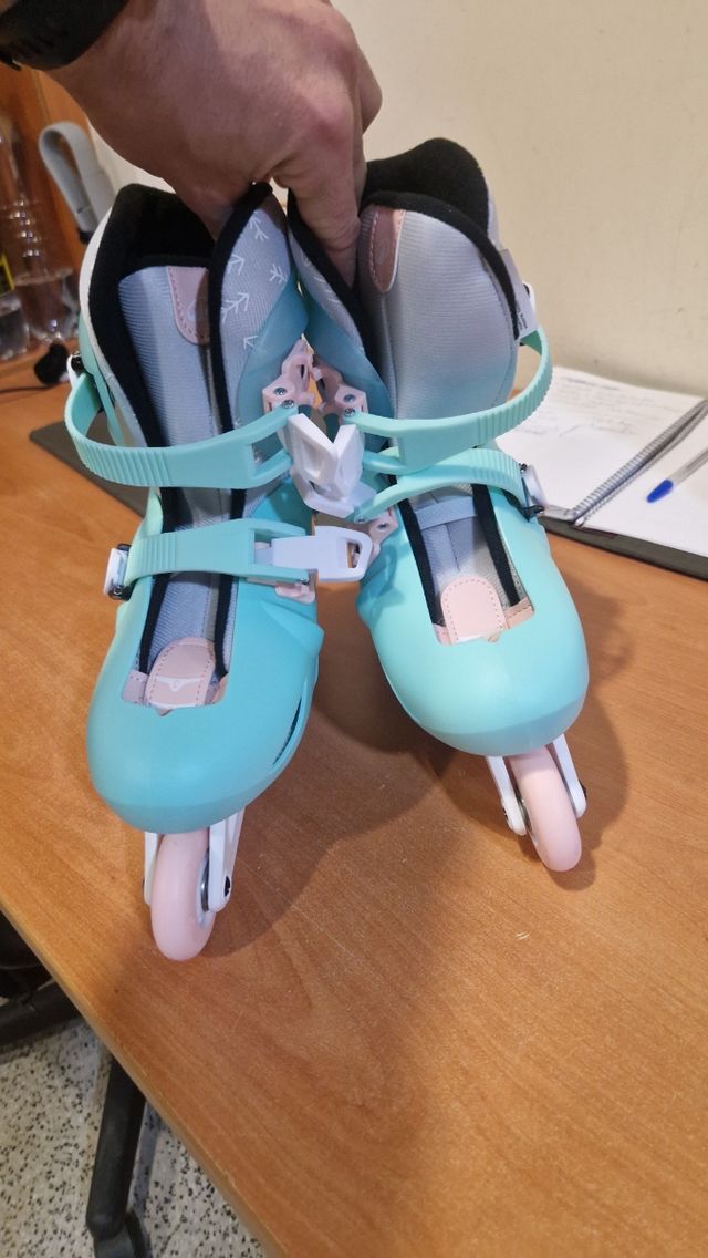 Patines Oxelo Play 5 Menta Niños