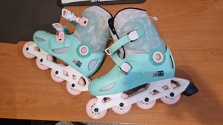 Patines Oxelo Play 5 Menta Niños