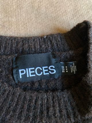 Jersey de lana rayas M