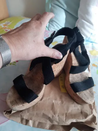 Sandalias Bimba y Lola Talla 38 piel