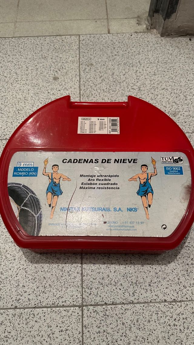 Cadenas para Nieve 9mm Rombo KN