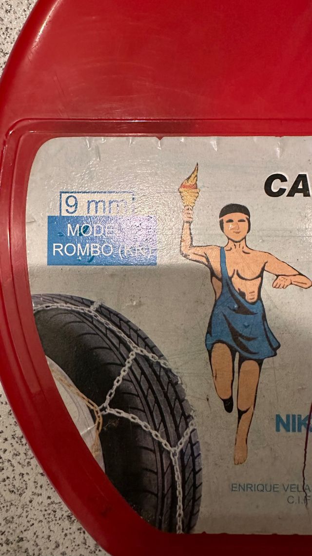 Cadenas para Nieve 9mm Rombo KN