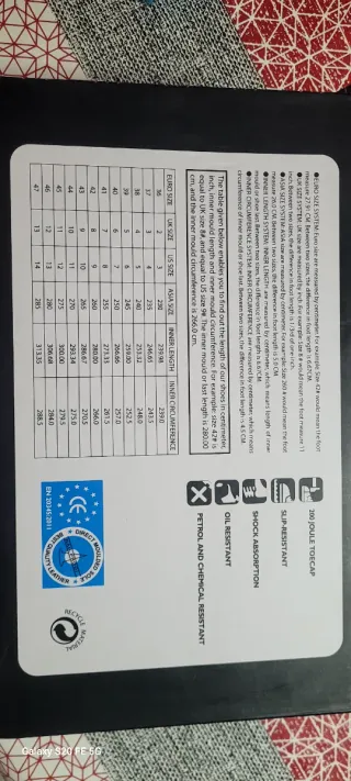 Zapatos de seguridad ROGER talla 43